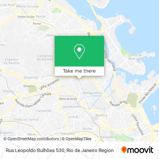 Rua Leopoldo Bulhões 530 map