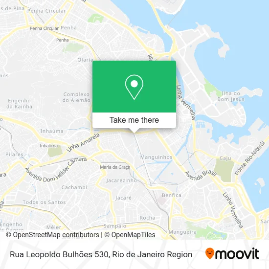 Rua Leopoldo Bulhões 530 map