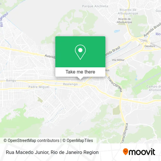 Rua Macedo Junior map