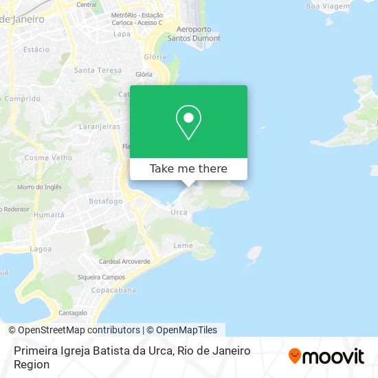 Primeira Igreja Batista da Urca map