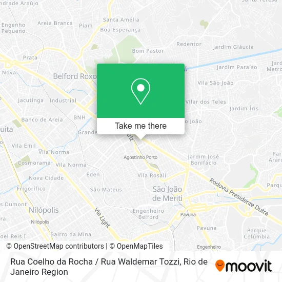 Rua Coelho da Rocha / Rua Waldemar Tozzi map