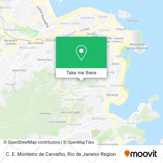 C. E. Monteiro de Carvalho map