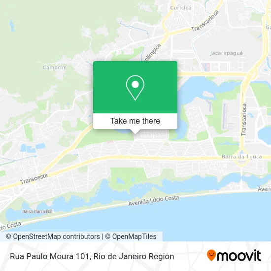 Rua Paulo Moura 101 map