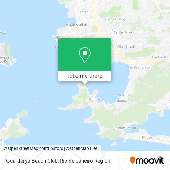 Guarderya Beach Club map