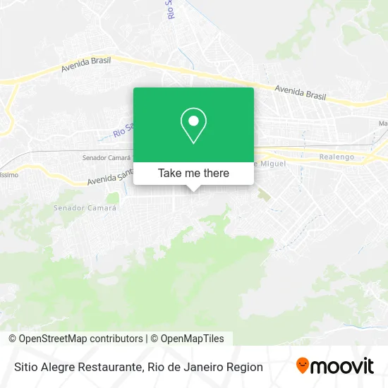 Sitio Alegre Restaurante map