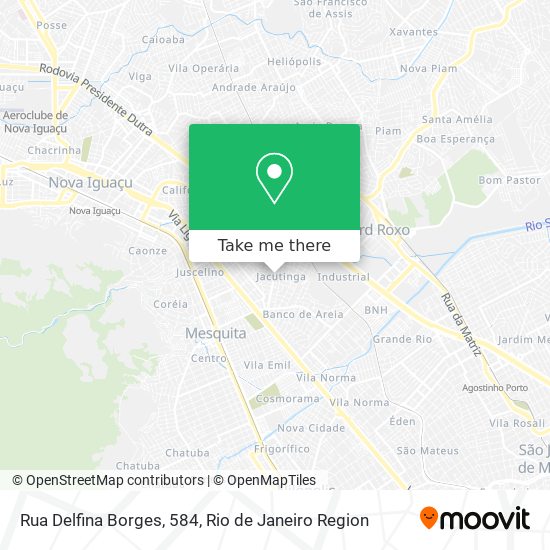 Rua Delfina Borges, 584 map