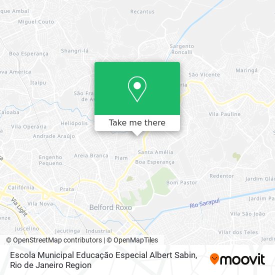 Escola Municipal Educação Especial Albert Sabin map