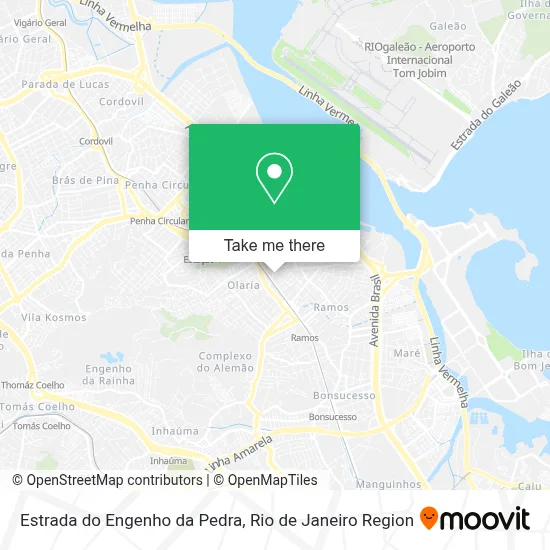 Estrada do Engenho da Pedra map