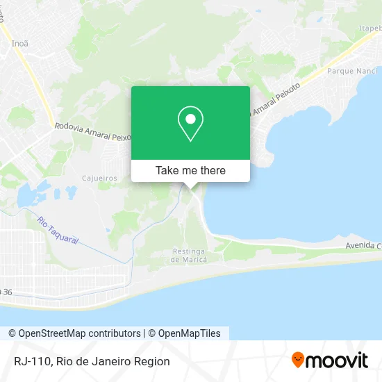 RJ-110 map
