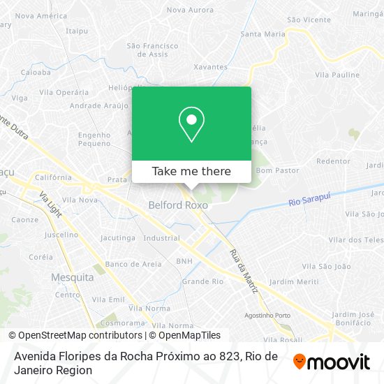 Avenida Floripes da Rocha Próximo ao 823 map