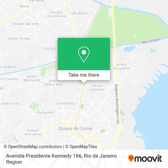 Avenida Presidente Kennedy 166 map