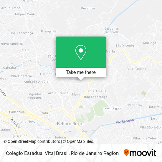 Colégio Estadual Vital Brasil map