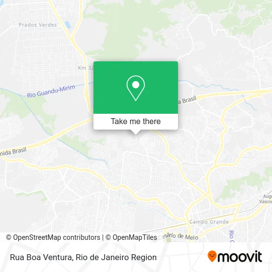 Rua Boa Ventura map