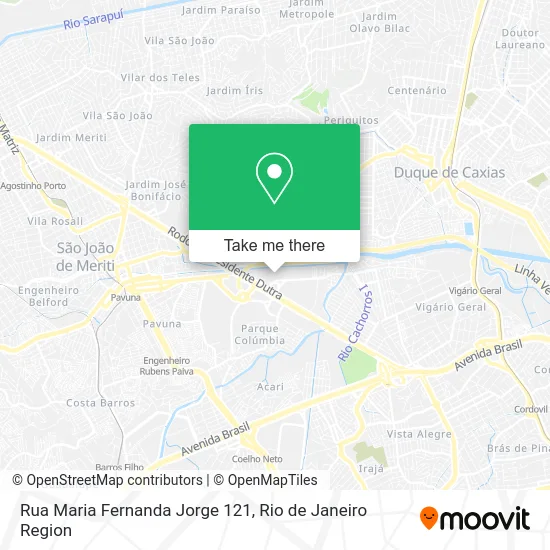 Rua Maria Fernanda Jorge 121 map
