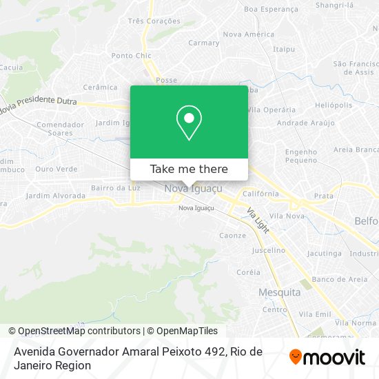Avenida Governador Amaral Peixoto 492 map