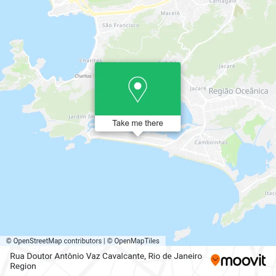 Rua Doutor Antônio Vaz Cavalcante map
