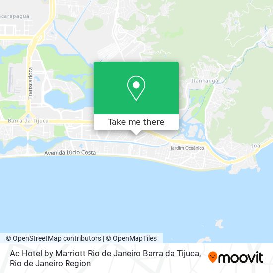 Ac Hotel by Marriott Rio de Janeiro Barra da Tijuca map