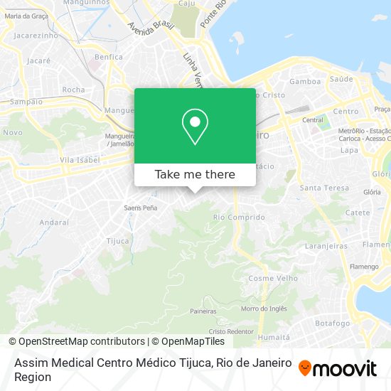 Assim Medical Centro Médico Tijuca map