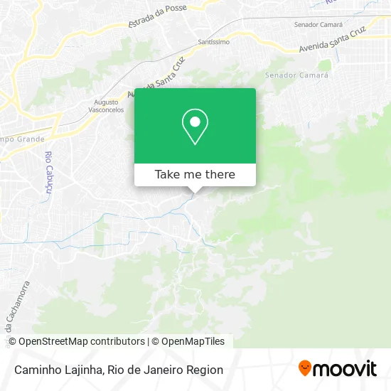 Caminho Lajinha map