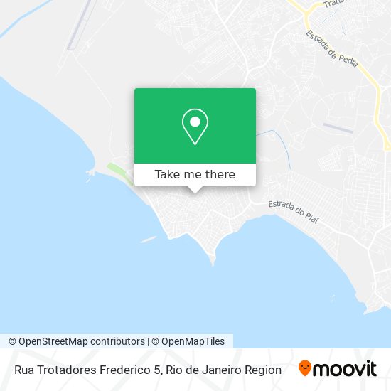 Rua Trotadores Frederico 5 map