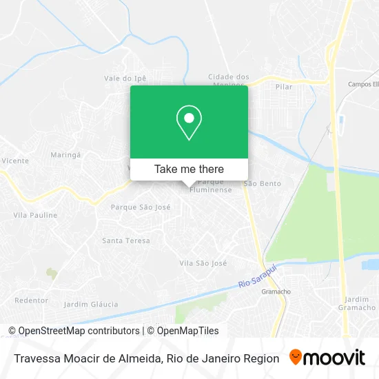 Travessa Moacir de Almeida map