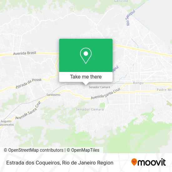 Estrada dos Coqueiros map