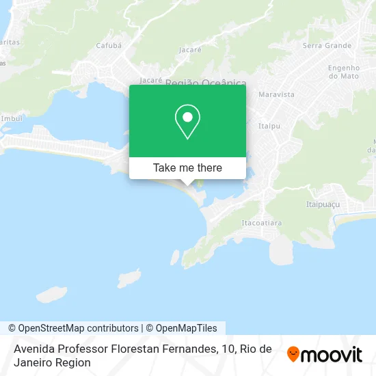 Avenida Professor Florestan Fernandes, 10 map