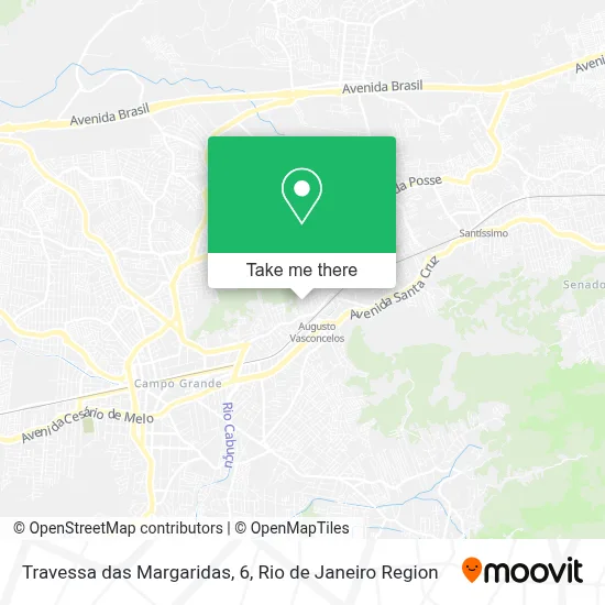 Travessa das Margaridas, 6 map