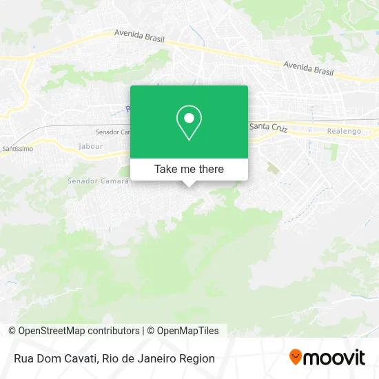 Rua Dom Cavati map