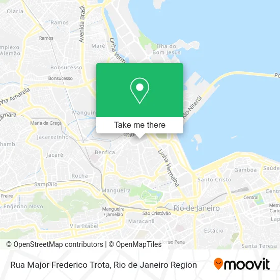 Rua Major Frederico Trota map