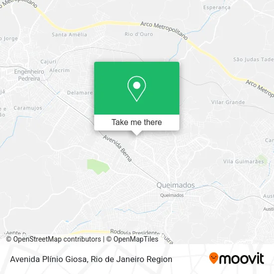 Avenida Plínio Giosa map