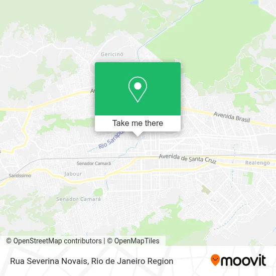 Rua Severina Novais map