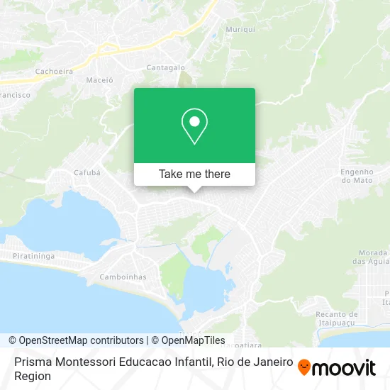 Prisma Montessori Educacao Infantil map