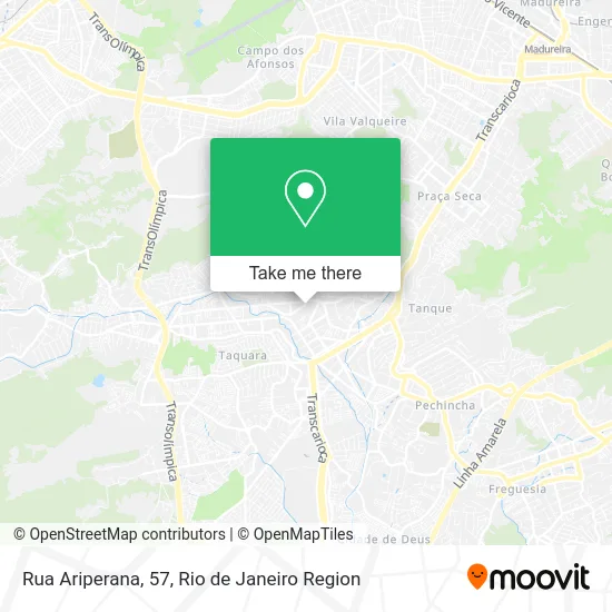 Rua Ariperana, 57 map