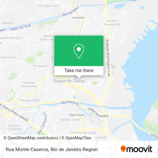 Rua Monte Caseros map
