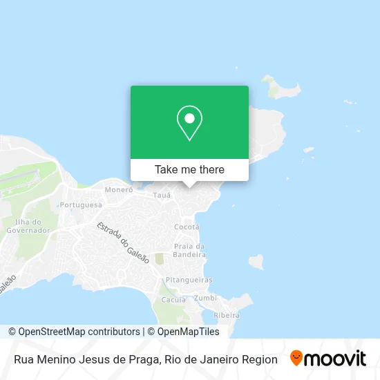 Rua Menino Jesus de Praga map