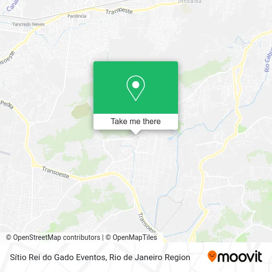 Sítio Rei do Gado Eventos map