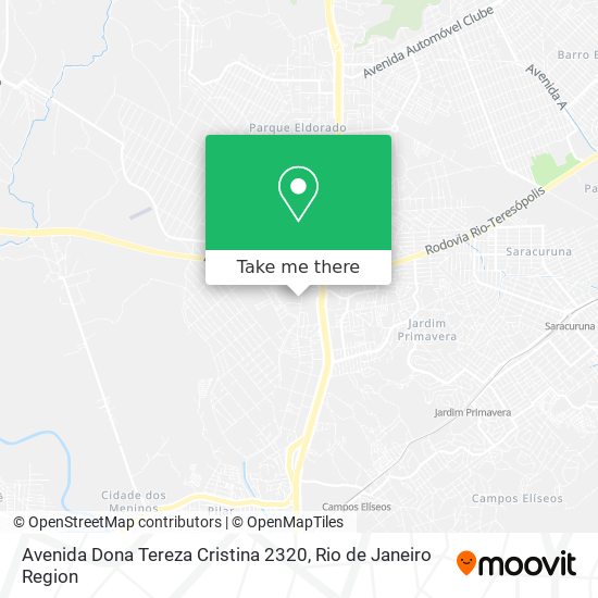 Avenida Dona Tereza Cristina 2320 map