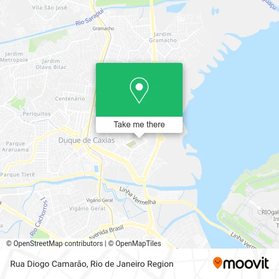 Rua Diogo Camarão map