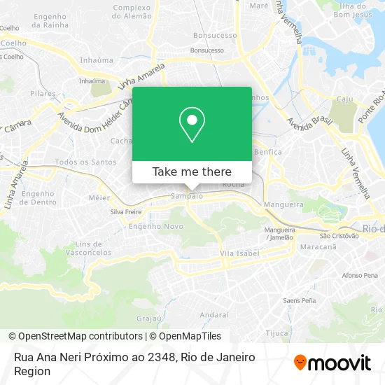Rua Ana Neri Próximo ao 2348 map