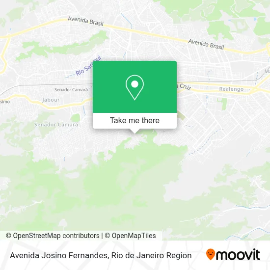 Avenida Josino Fernandes map