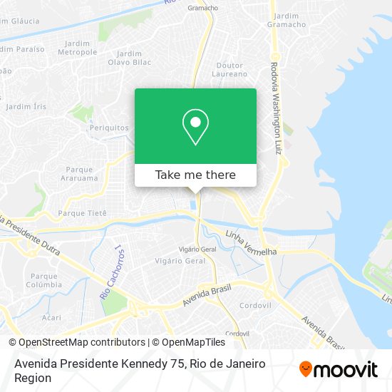 Avenida Presidente Kennedy 75 map