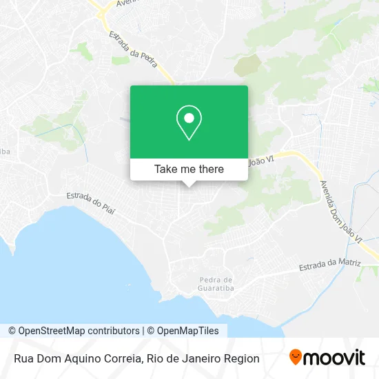 Rua Dom Aquino Correia map