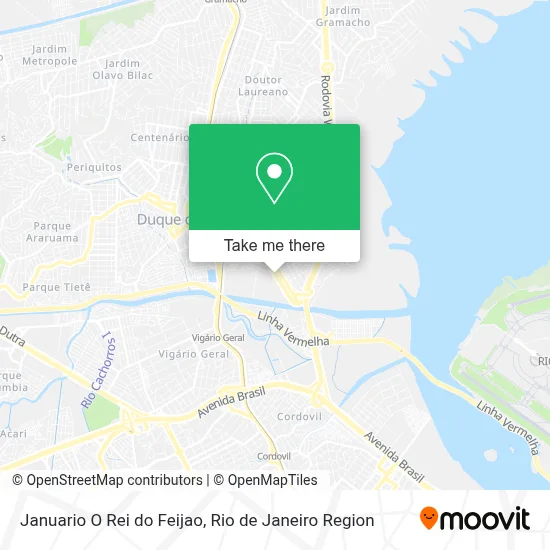 Januario O Rei do Feijao map