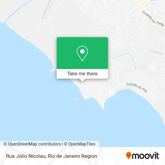 Rua Júlio Nicolau map