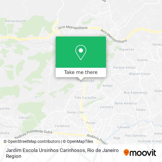Jardim Escola Ursinhos Carinhosos map