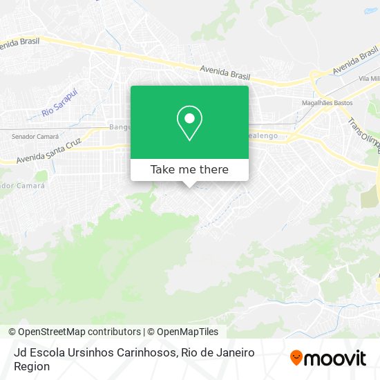 Jd Escola Ursinhos Carinhosos map
