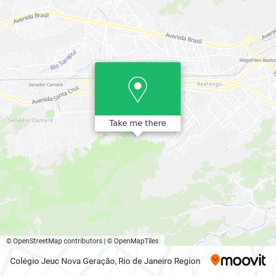 Mapa Colégio Jeuc Nova Geração