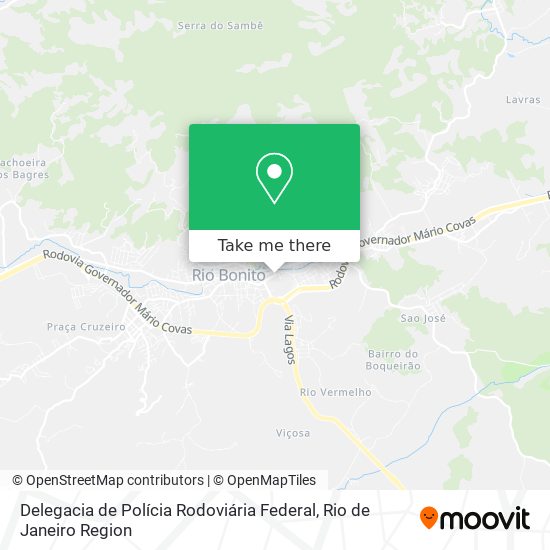 Delegacia de Polícia Rodoviária Federal map