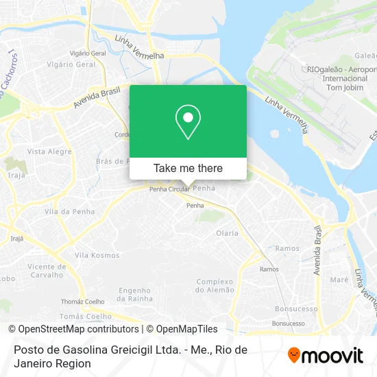 Posto de Gasolina Greicigil Ltda. - Me. map
